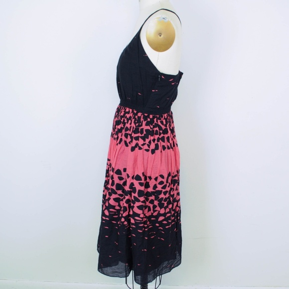 Twinkle by Wenlan Fit Flare Black Print - Picture 2 of 6